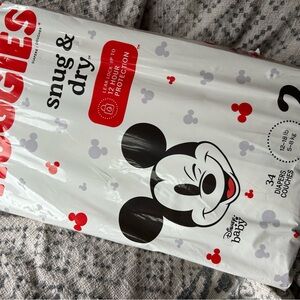 Huggies Snug & Dry Diapers with Mickey Mouse Design